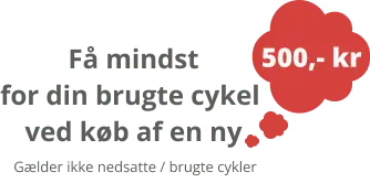 Penge for brugt cykel